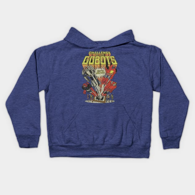 Challenge of The GoBots 1984 Kids Hoodie by JCD666